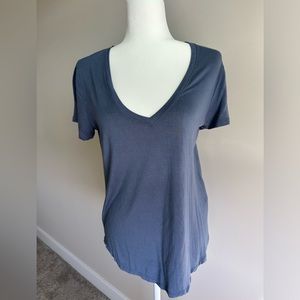 Abercrombie DRAPEY V NECK TEE